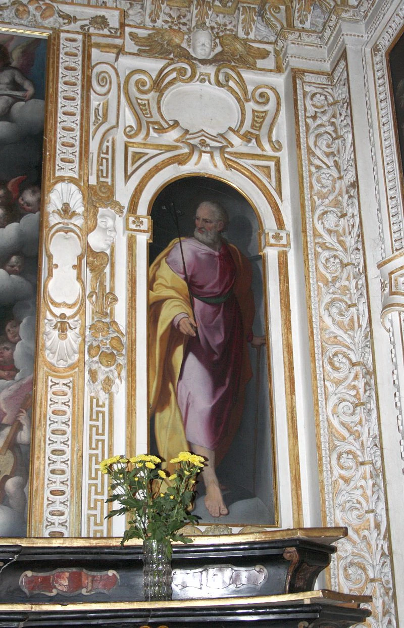 Santo - Cappella della Madonna delle Grazie, nella chiesa della Madonna di Campagna (Verbania)